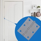 Dobradiça Para Porta Portão Madeira Aço Zincado 3.1/2" | Alia